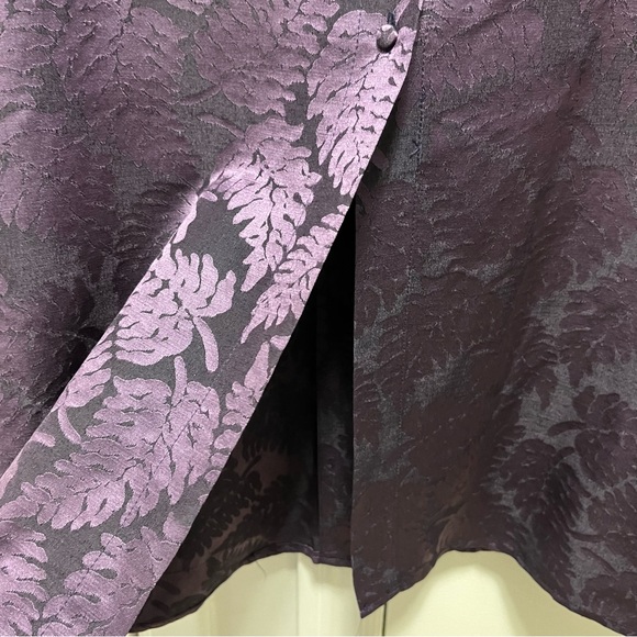 80s VINTAGE ALFRED SUNG JACQUARD SHACKET - Picture 6 of 13